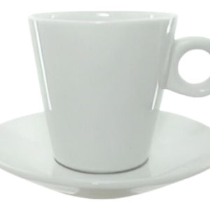 Taza porcelana modelo cónica apilable